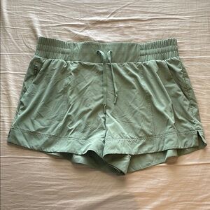 Green All In Motion Shorts 4" size large